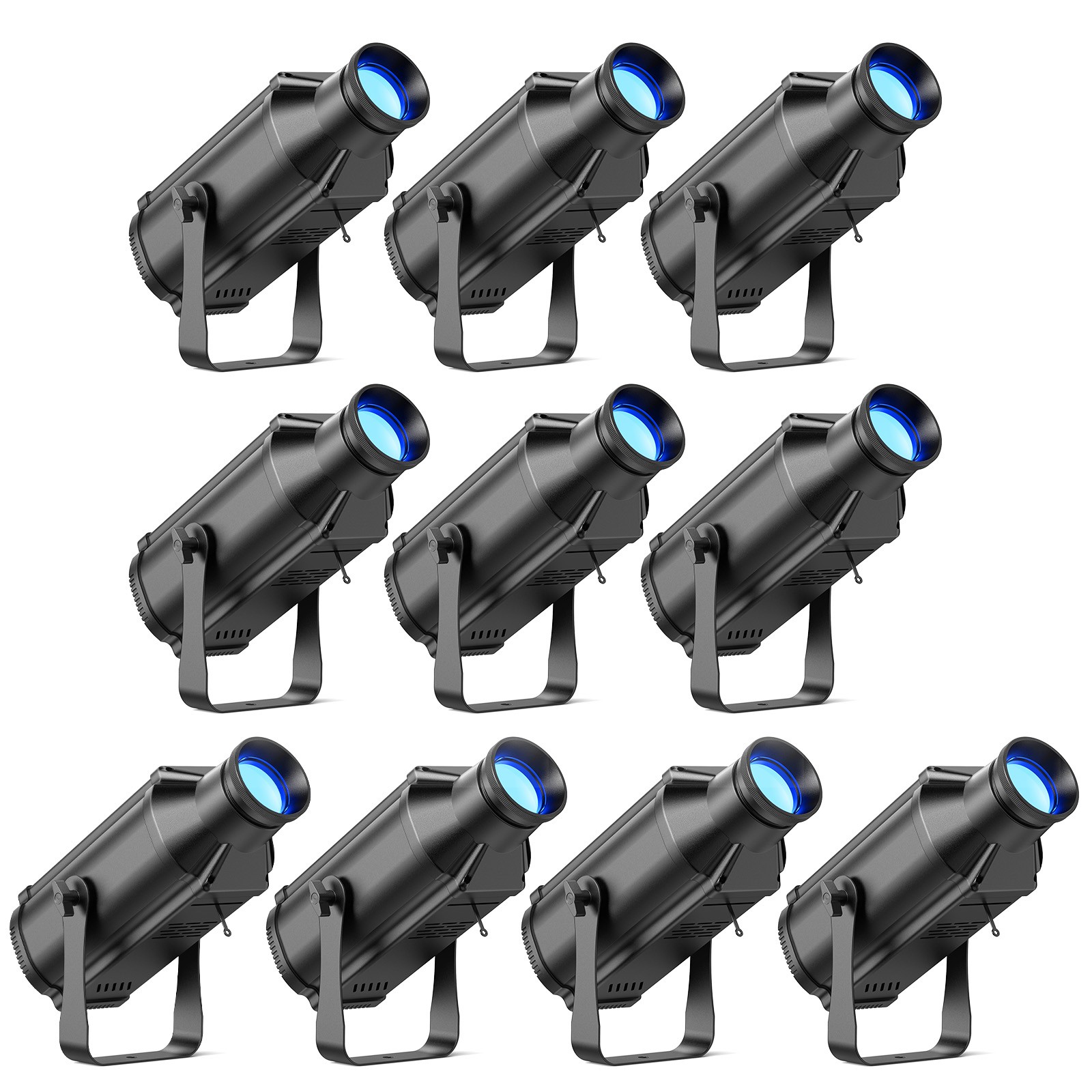 200W RGB LED Stage Light Spot COB Beam DMX Party Disco DJ Lighting Pinspot Club