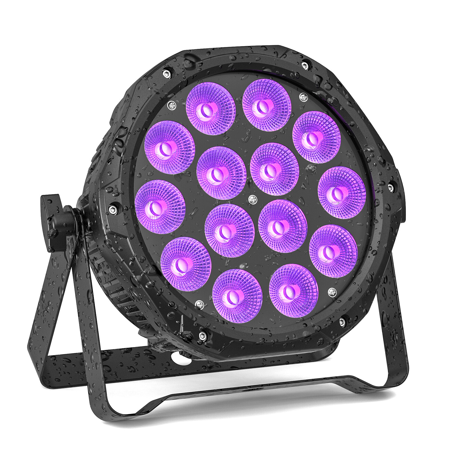 10PCS Waterproof 14x15W RGBW 4in1 LED Par Stage Light DMX DJ Disco Party Lights