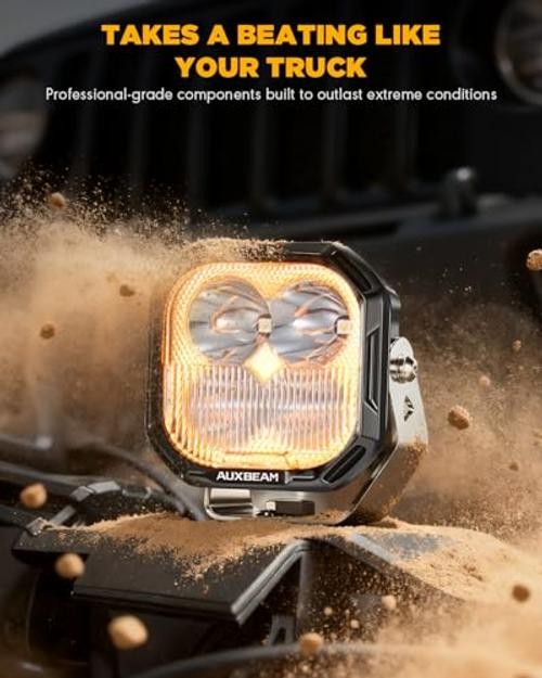 Color Play Series 3 Inch RGB LED Pod Lights Off-Road Cube Light RGBW 3″ Combo