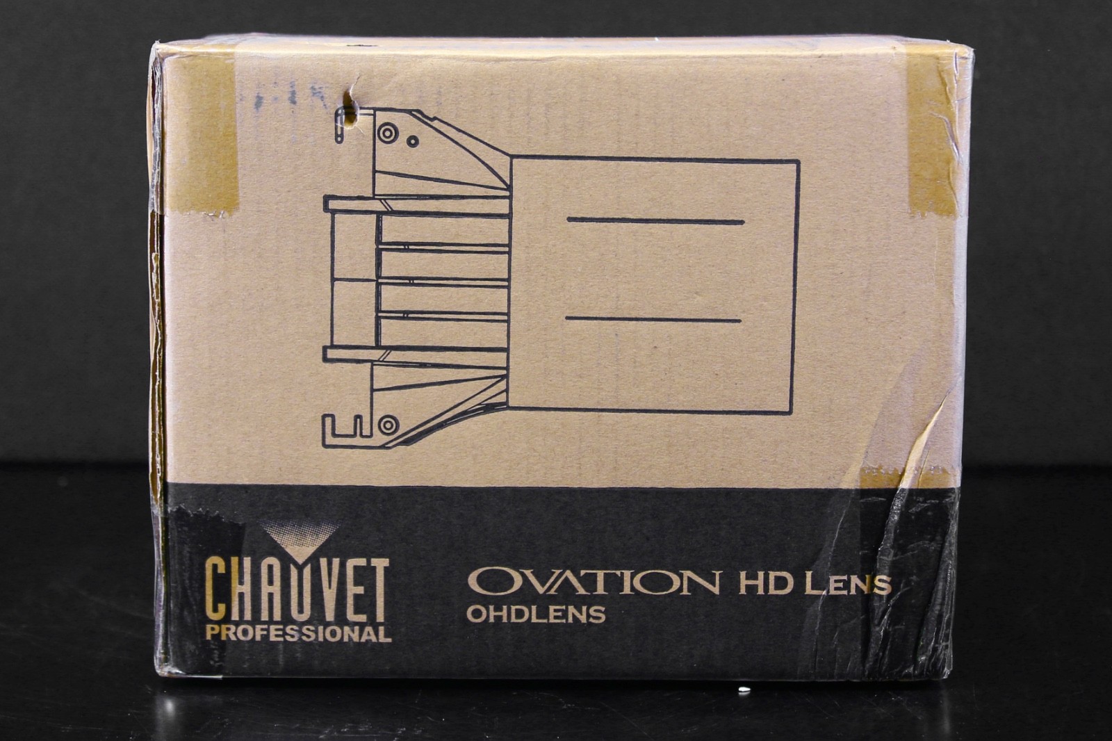 CHAUVET Professional HD Lens Tube for Ovation Ellipsoidals 36° OHDLENS36WHT