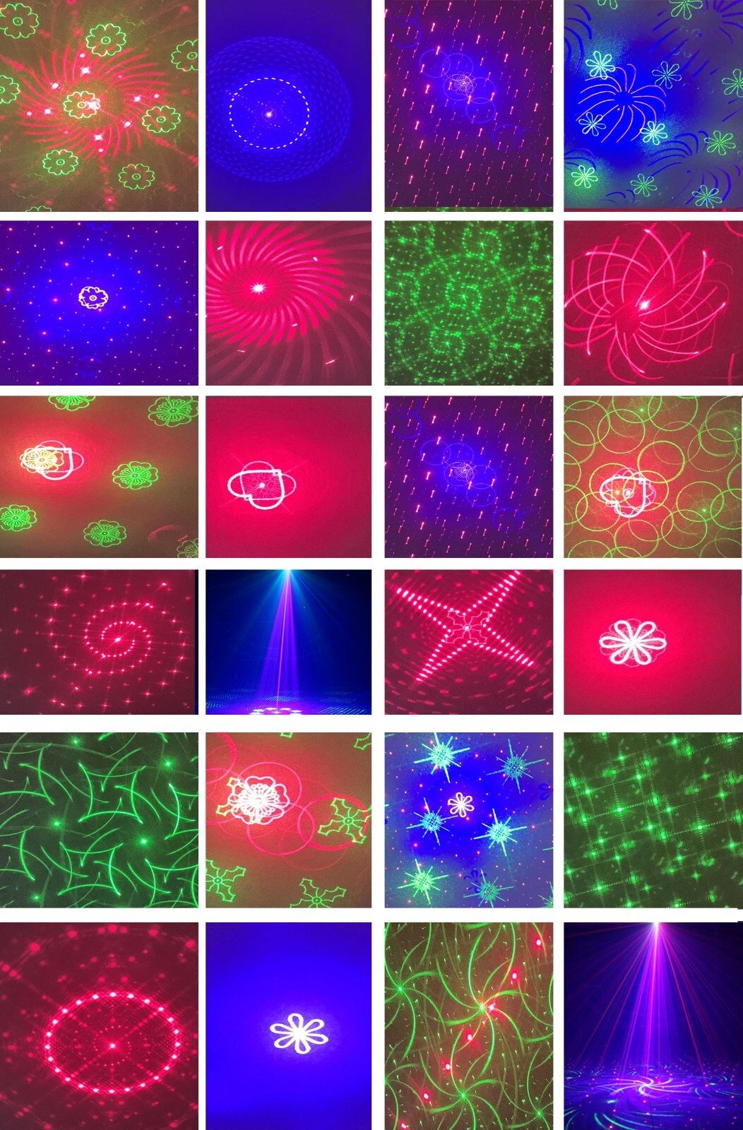 RGB Stage Mini Light Sound Activated DJ Laser Light Party Club Karaoke Lighting