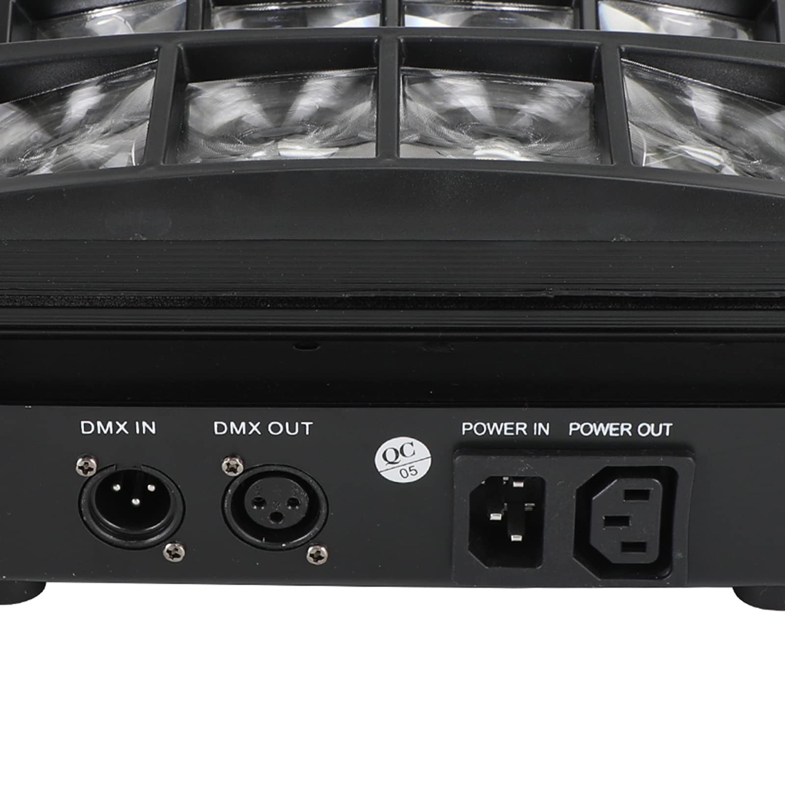 80W DMX Moving Head Light – RGBW Sound Activated DJ Stage Lighting, 8LED Disco B