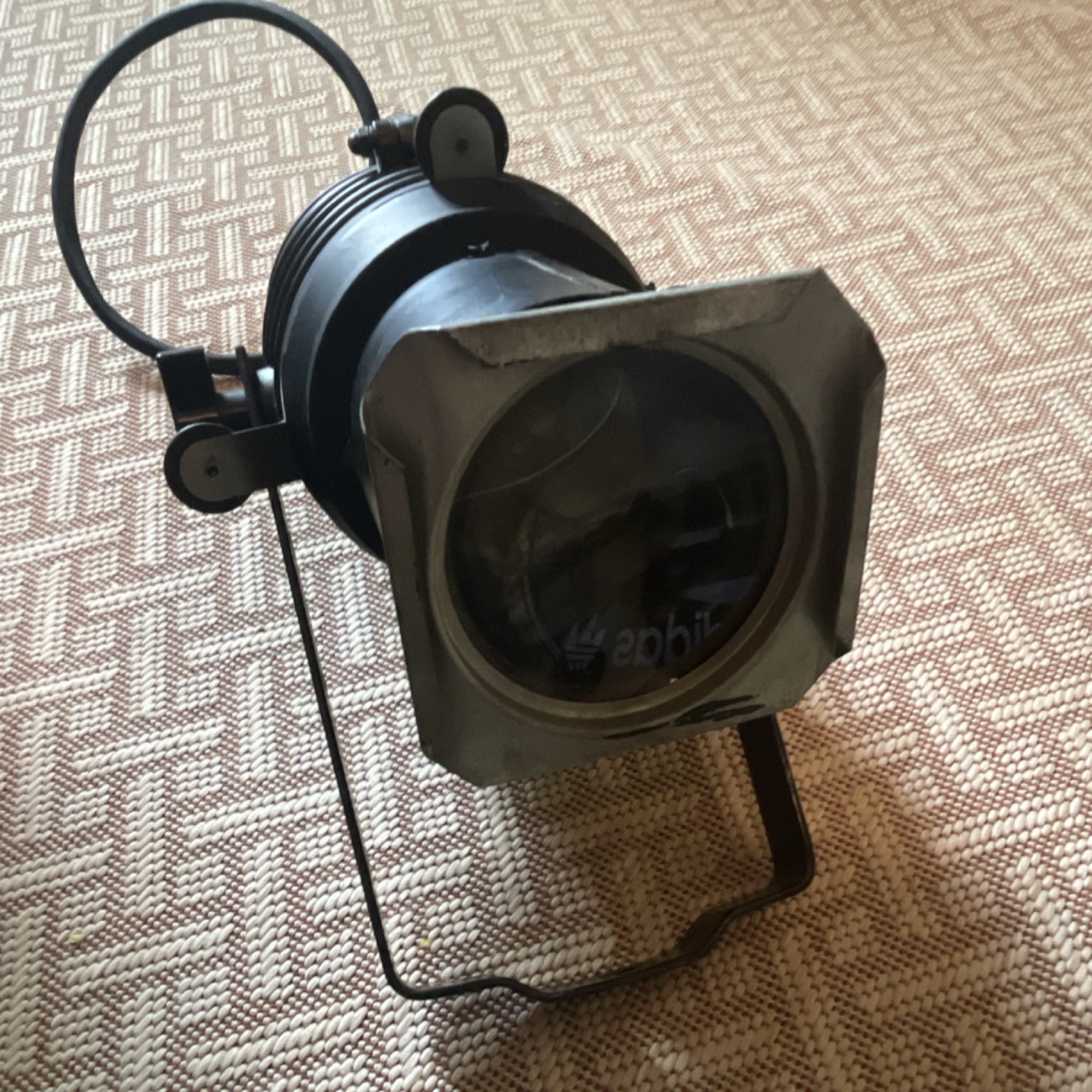 Altman 3.5Q Spotlight 500W Halogen 120V Black w/ Yoke Cable & Connector