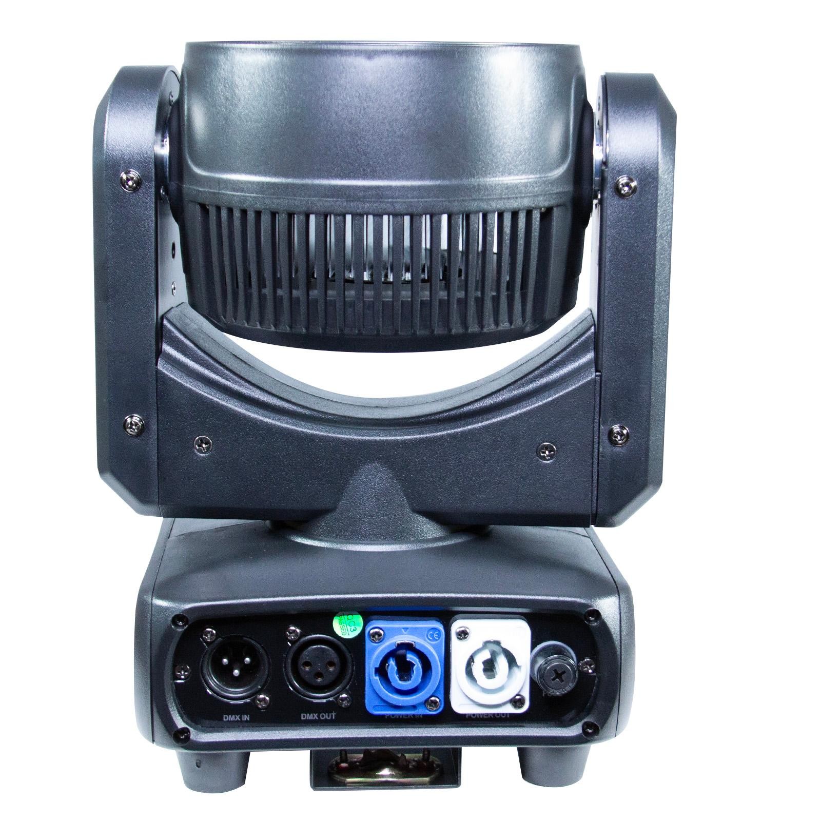 SKY-WASH 150W RGBW LED DMX Moving Head Yoke Motion Wash Light Fixture Pair