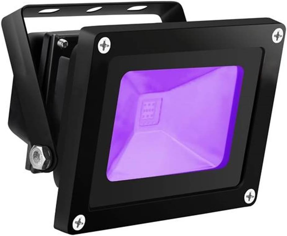 10W LED Blacklight with Waterproof Functionality – Perfect for Birthday Events