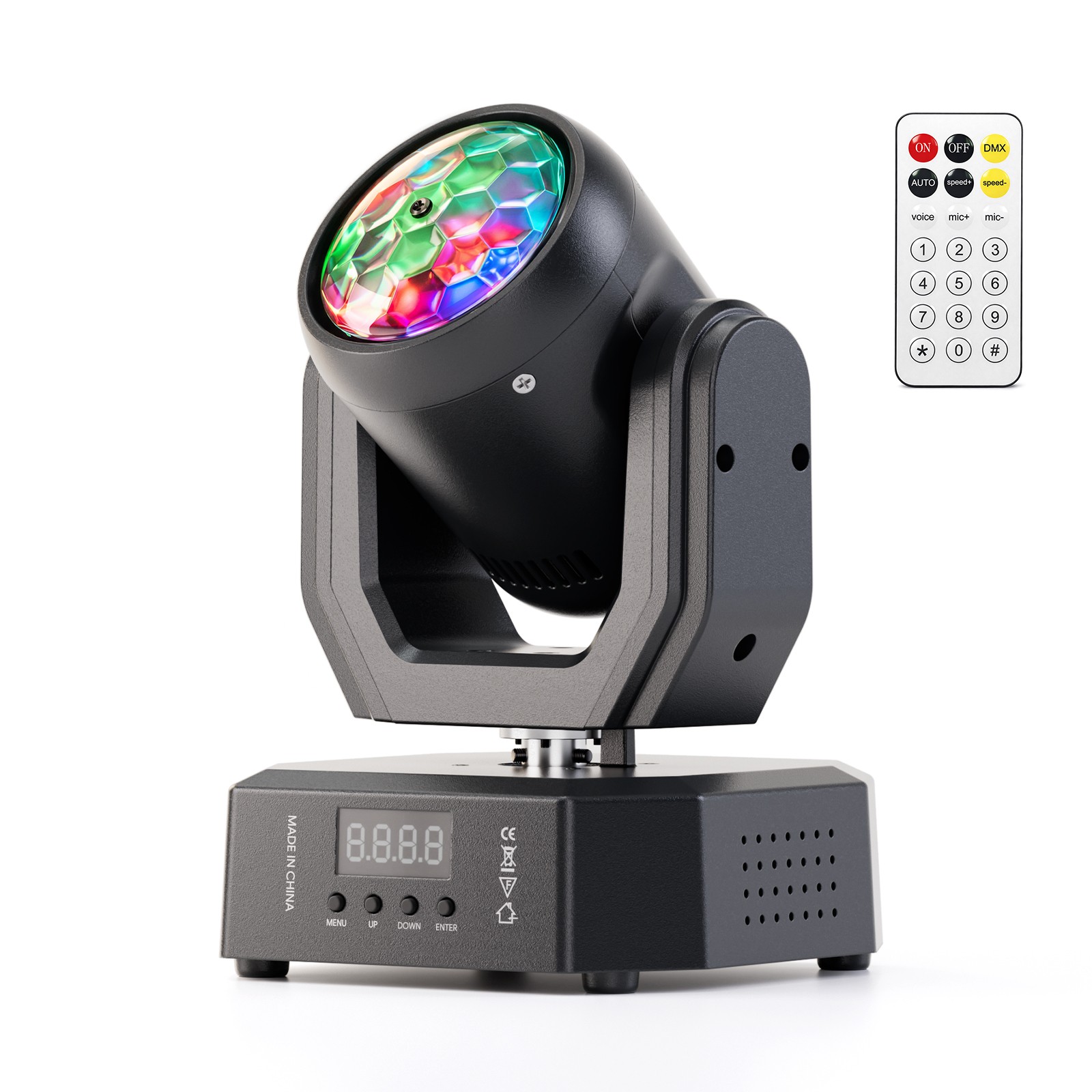 Mini 30W Magic Ball LED Moving Head Light Pattern Beam Stage Lighting DJ Disco