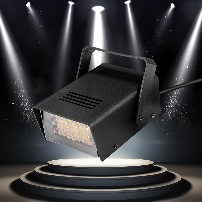Disco Party Led Strobe Lights DJ 24LED Flashing Stage Light for Birthday Wedding