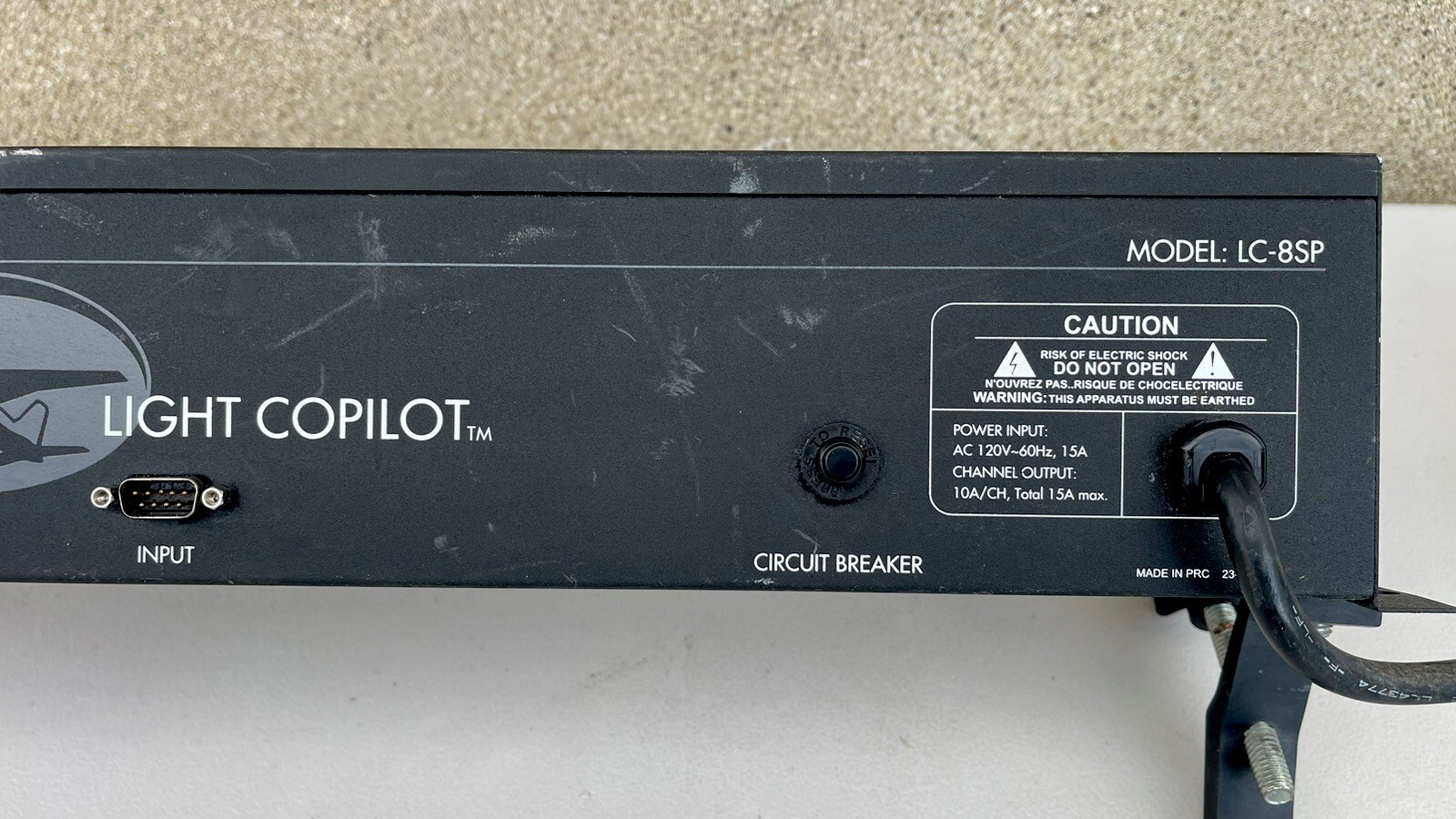 Elation Light Copilot II LC-8SP 16 Outlet Hub 10A/CH, 15A -W/Brackets
