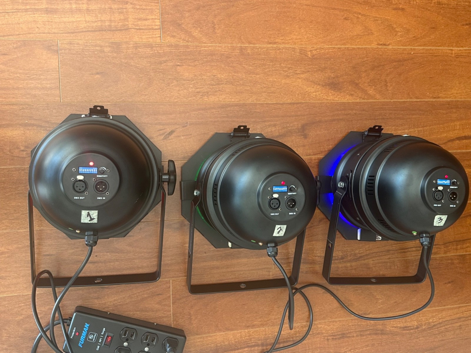 Venue Par 64 LED Can Stage Spotlight -auto mode, sound active, dmx & RGB