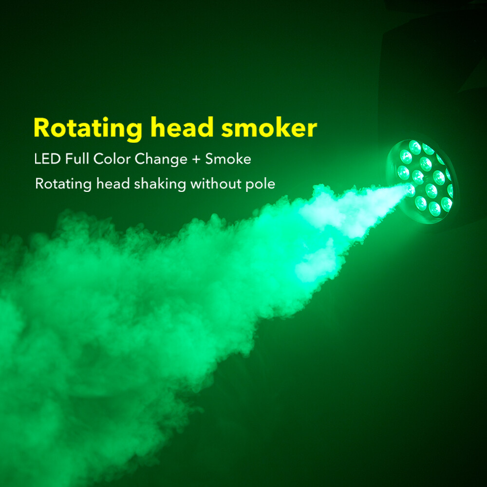 1800W LED Moving Head Fog Smoke Machine Moving Head Wash DMX for Stage DJ Club