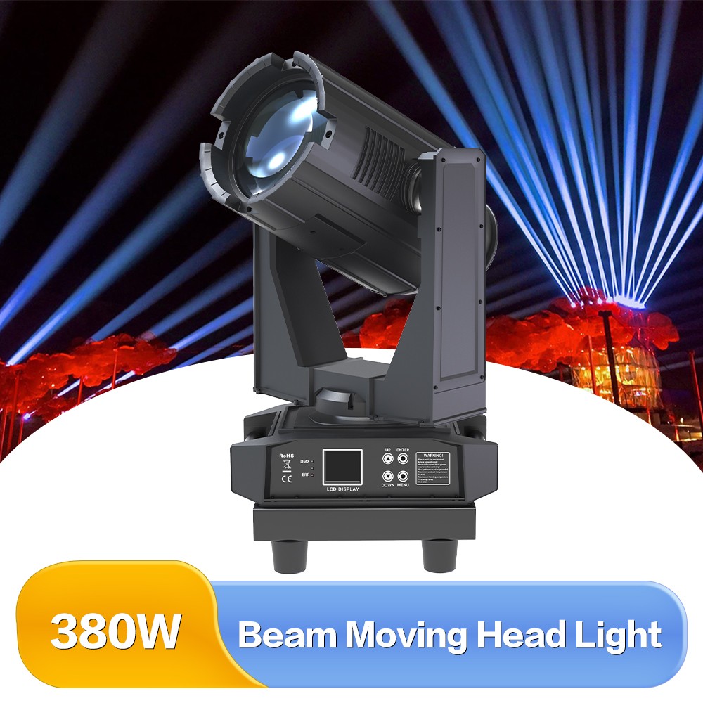 Waterproof Moving Head Light DMX Outdoor Sharpy 380W Beam Light for Events Show