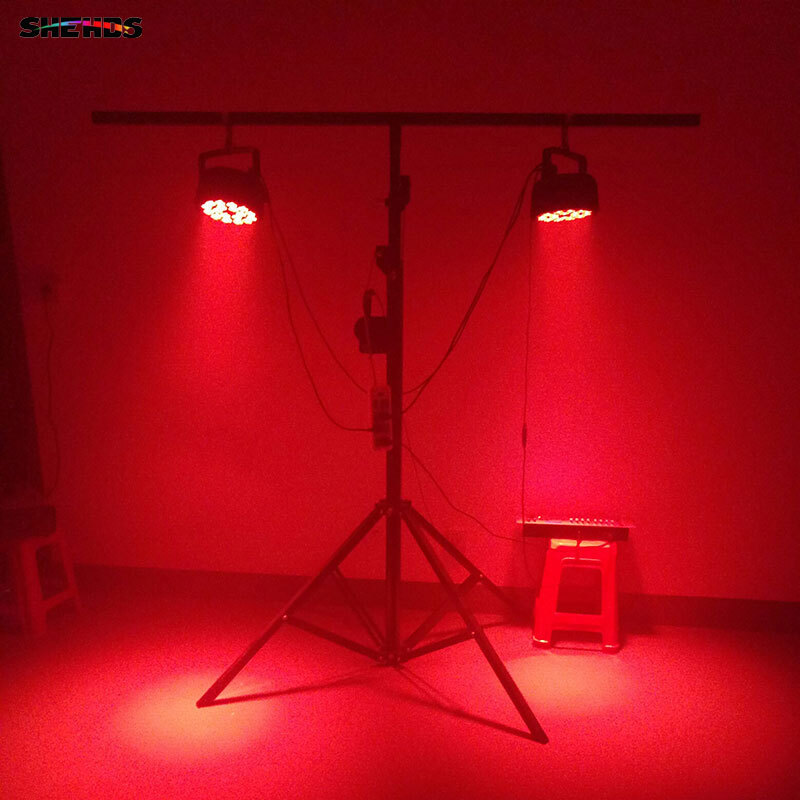 SHEHDS 18x18w RGBWA UV Par Lighting LED DMX Stage Light For DJ Disco Party Show