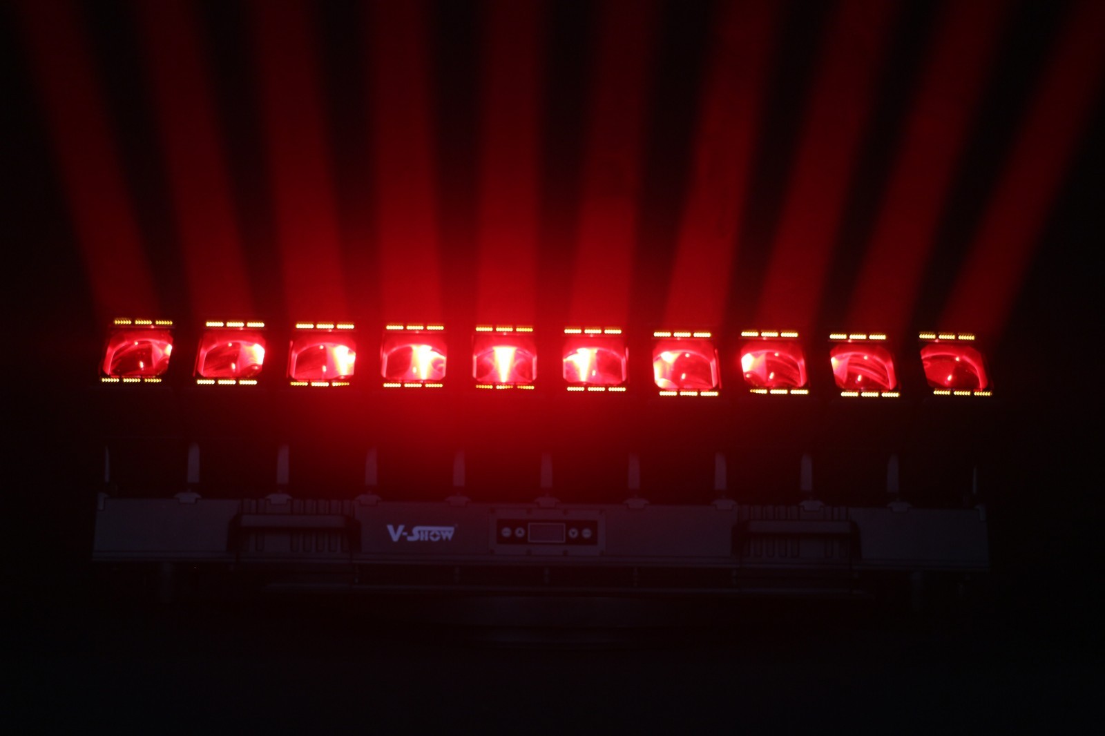 VSHOW W1060 Wave Line IP65 10pcs 60W RGBW 4in1 Moving bar zoom with strobe lines