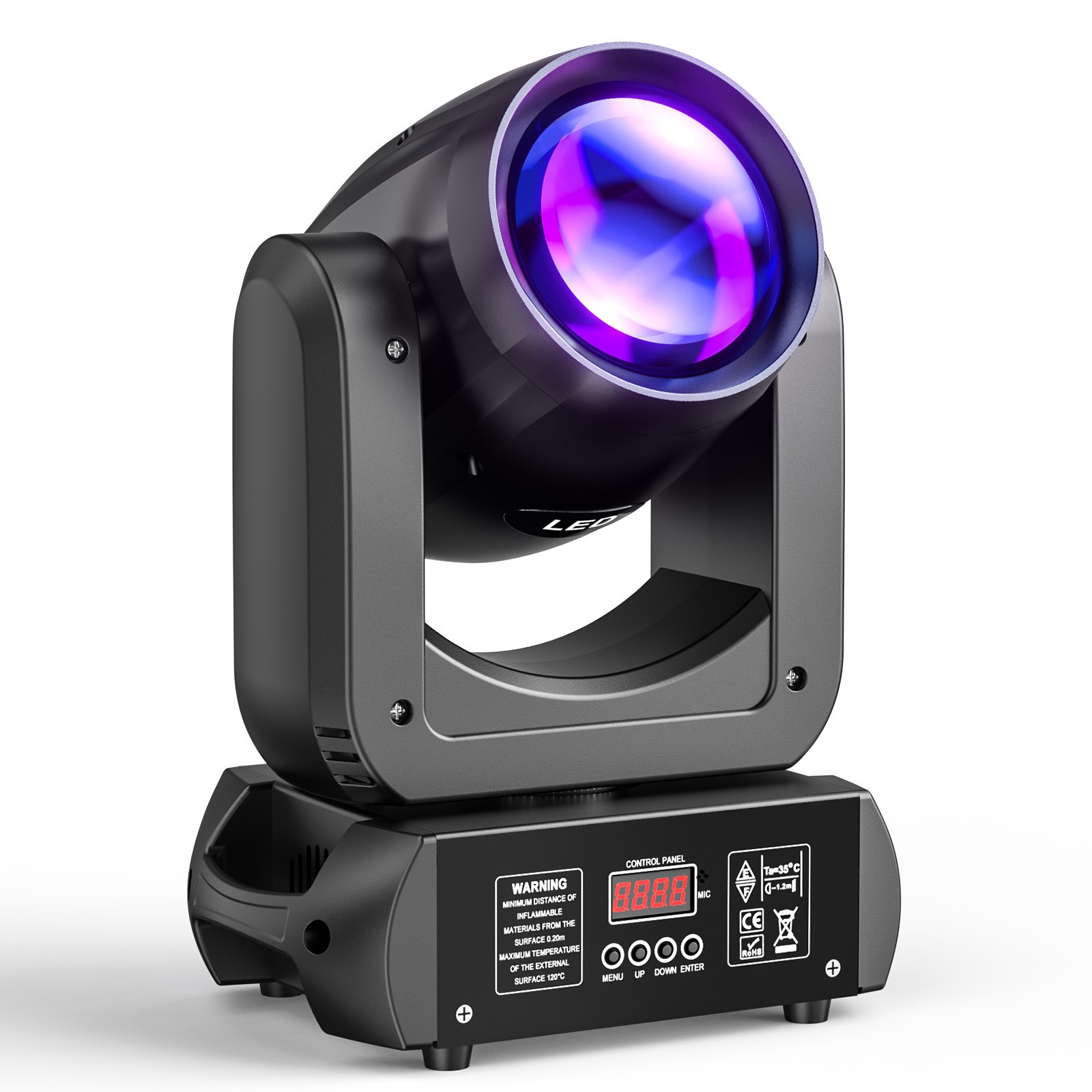 150W 6+12 Prism Moving Head Lights 8 GOBO 8 Colors Beam Stage Light for DJ Party