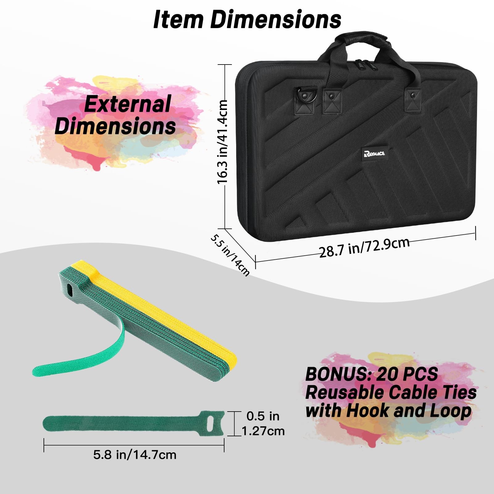Lightweight Molded EVA Storage Case, DJ Controller Case