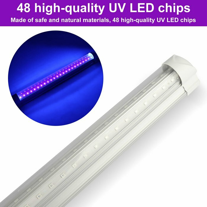24/40/48 LED UV Black Light Fixtures Bar LEDs Strip Party Club DJ Night Club