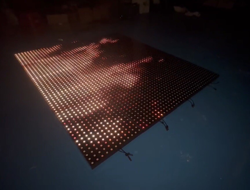 ~6.5ft X ~8ft LED Video Dance Floor Wedding Disco Stage Ready for business