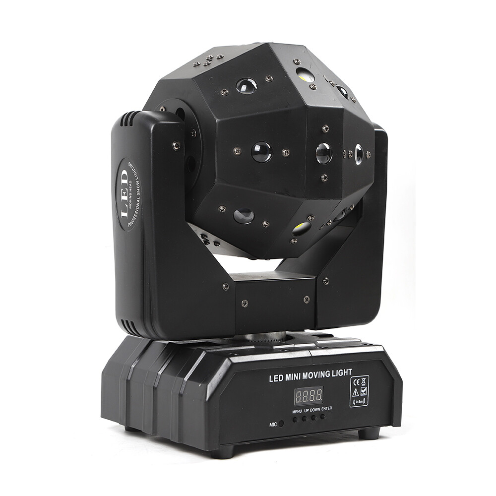 RGBW LED Laser Moving Head Stage Light DMX DJ Disco Party Effect Lighting USA