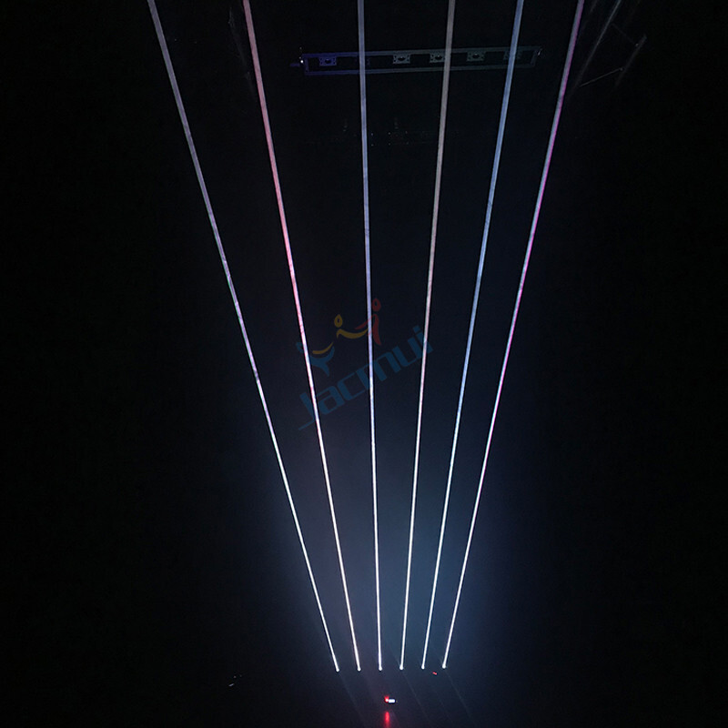 Laser Moving Head Light Bar 6x500mw 6 Eyes RGB Stage Beam DJ Disco Party Lightin