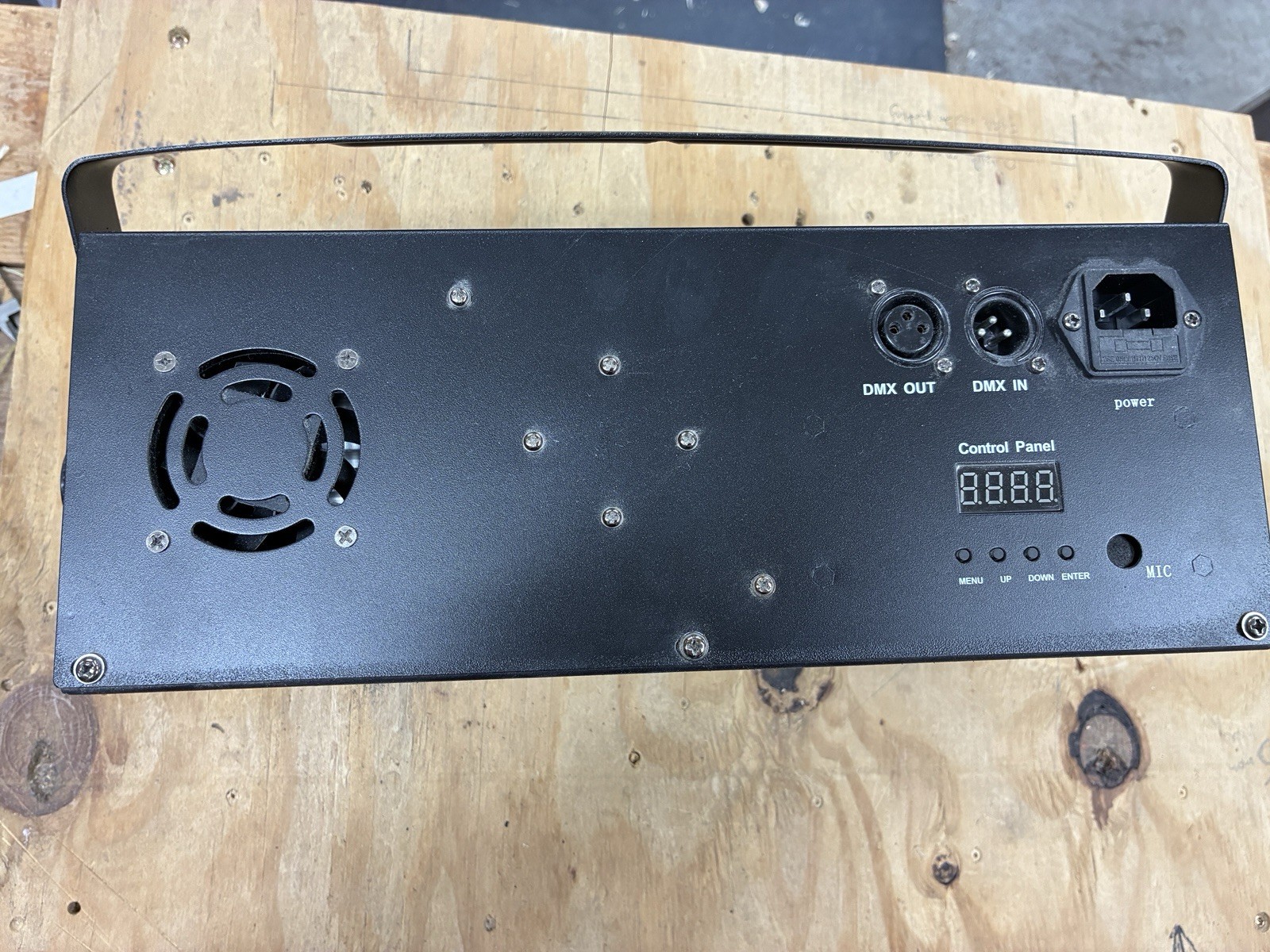 MARYGEL 4-in-1 DJ Stage Lights with Mixed Effect, RGB LED, and Laser