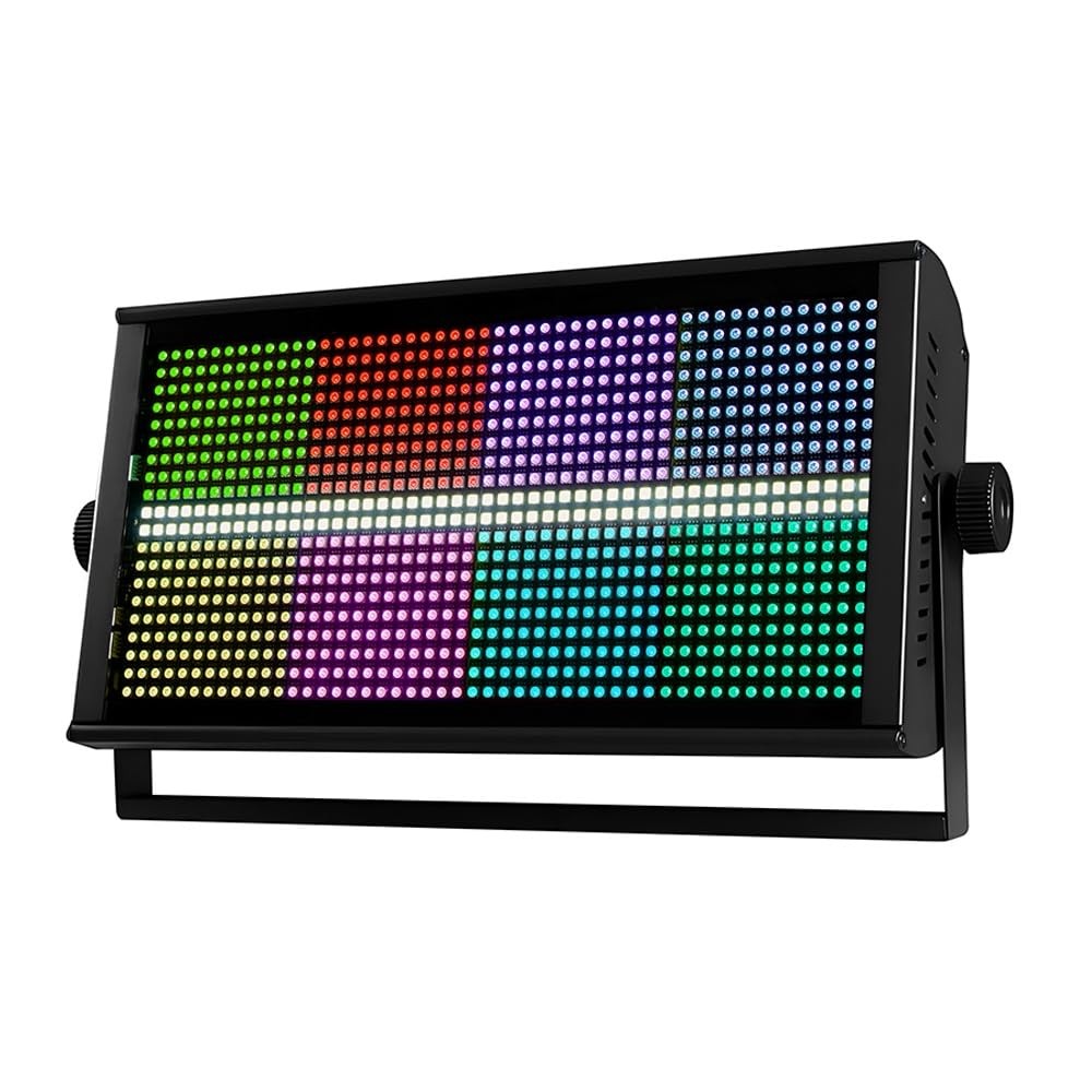 MINGJIE 500W RGBW LED Strobe Light, DMX512 Stage Blinder