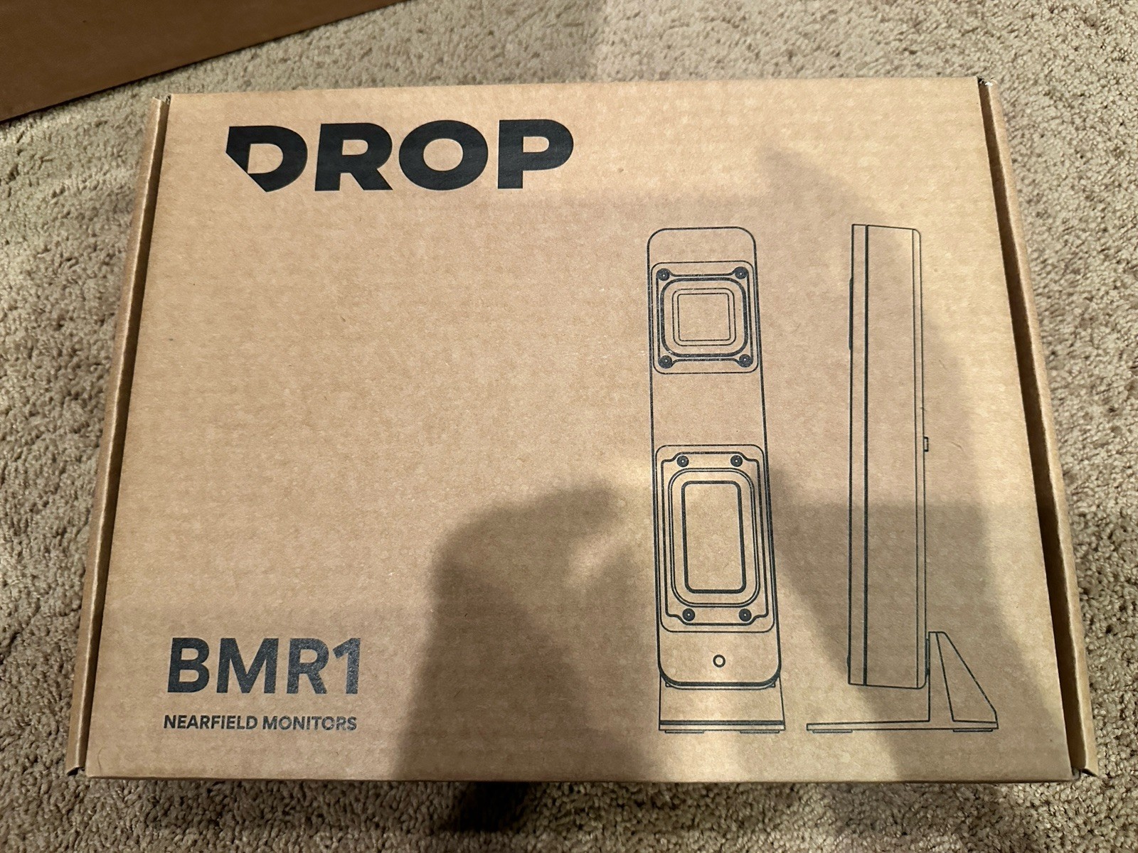 DROP BMR1 V2 Nearfield Monitors Compact Desktop Speakers Bluetooth & Analog