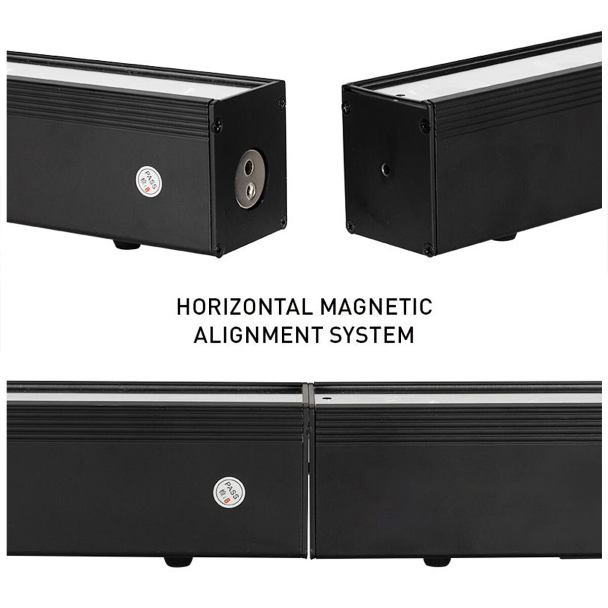 American DJ ADJ UBL12H IP20 12×20 Watt Led RGBAL DMX OLED Display Wash Light