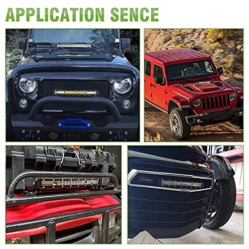 Sanman Led Light Bar 10 Inch Offroad Working Light Flood Spot Combo 10 inch