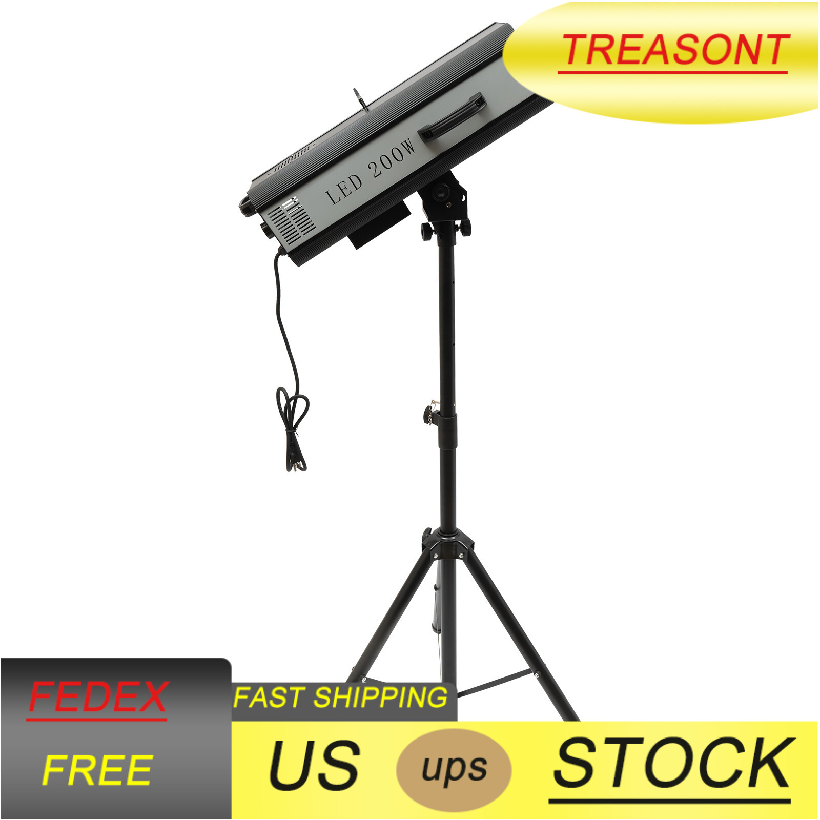 Stage Spot Light Follow Spotlight Manual Control For Party Theater 200W