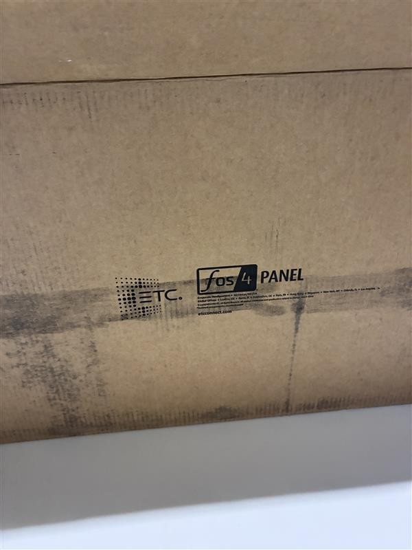 ETC FOS4PL8-RST-AG 8×24 fos/4 Panel, Lustr X8
