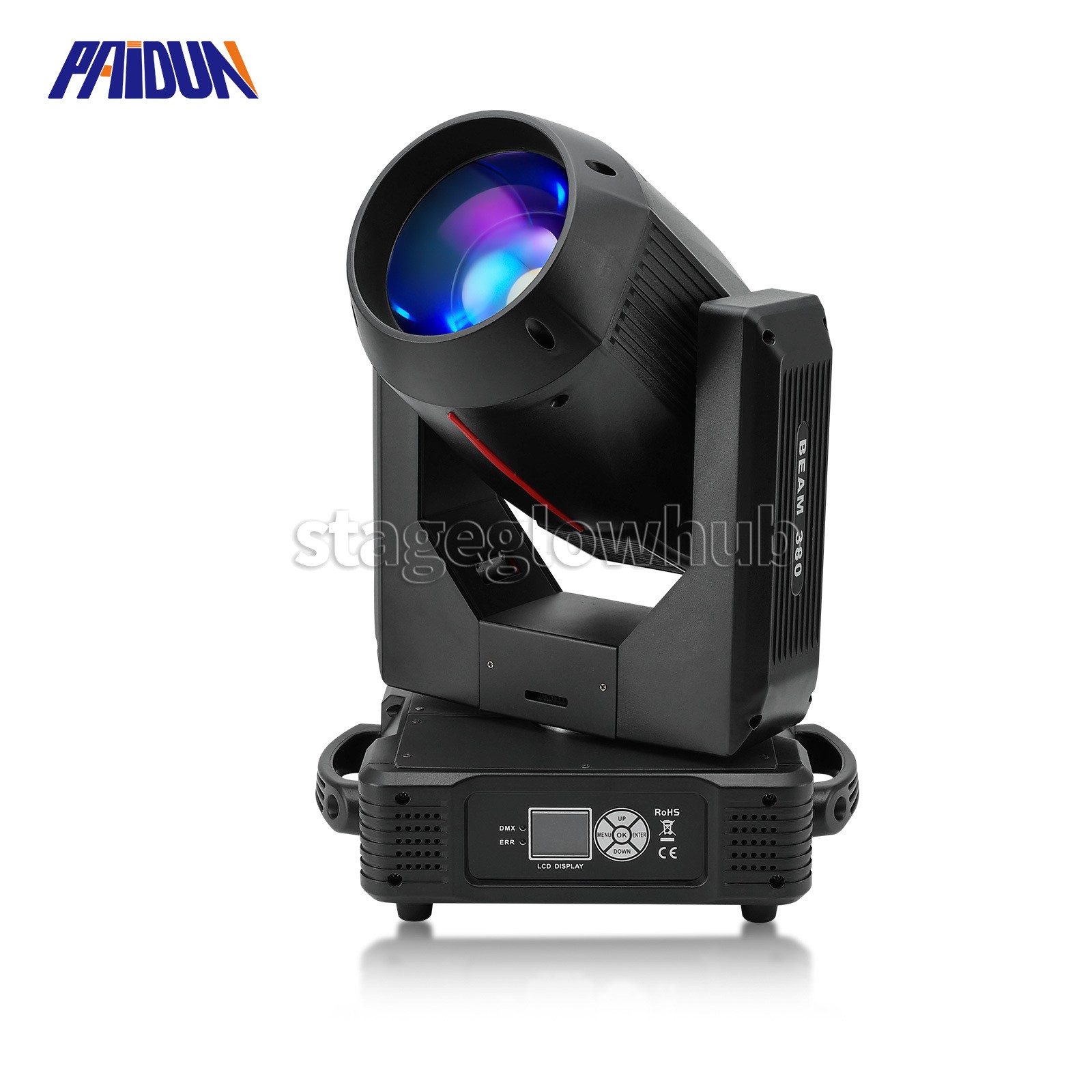 PAIDUN 380W 20R Beam Moving Head Light DMX Music Control DJ Disco Bar Event Show