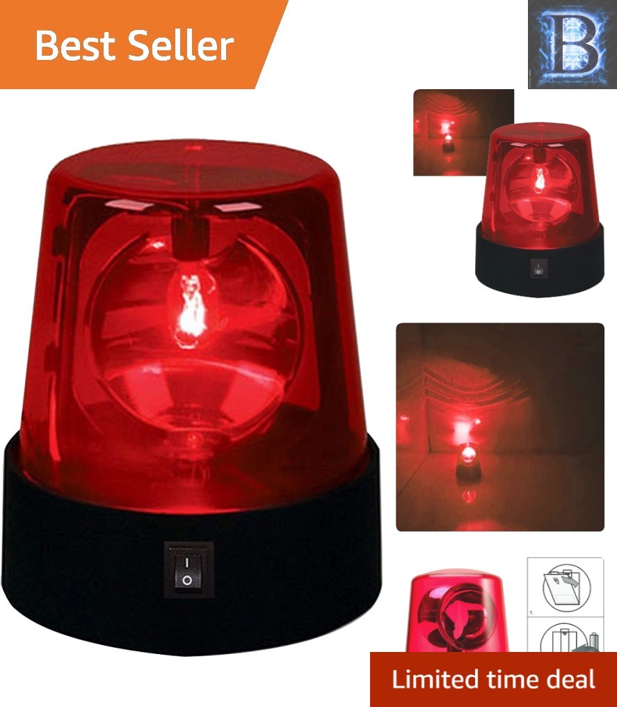 Compact DJ Strobe Light with 360° Rotation – Perfect for Parties & Events