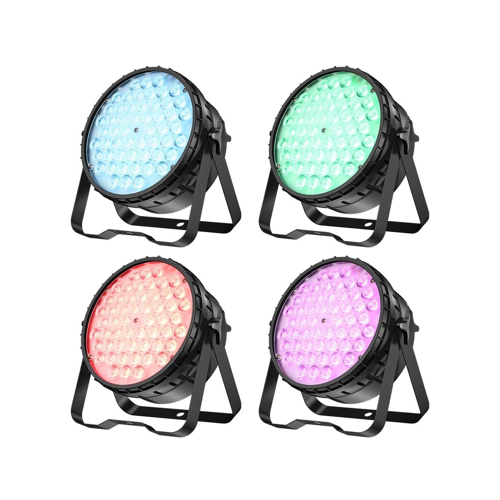 Betopper 54 * 4W High CRI Par Light, CRI/RA 90 RGBW 4 in 1 Ultra-Bright LED S…