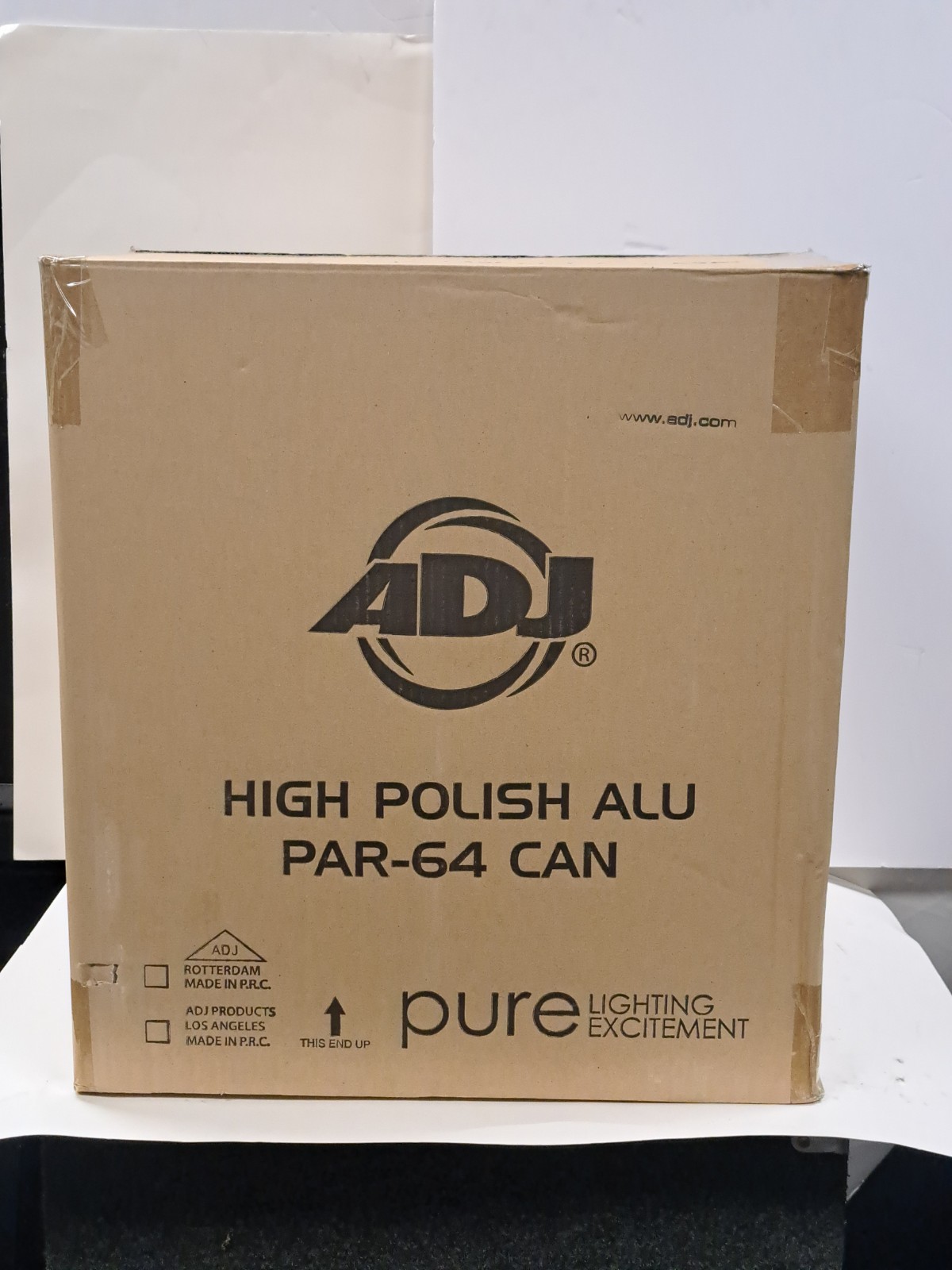 4 NEW American DJ PAR 64A Stage Light Par Can w/ Gel Frame High Polish ADJ NIB
