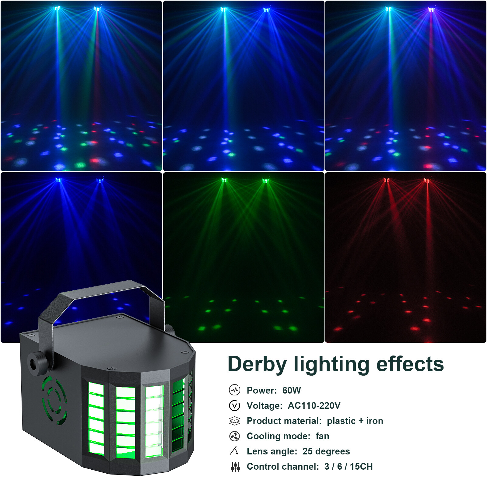 4-Par DJ Par Lights With Stand Stage LEDs Lights For Parties Disco Bar KTV