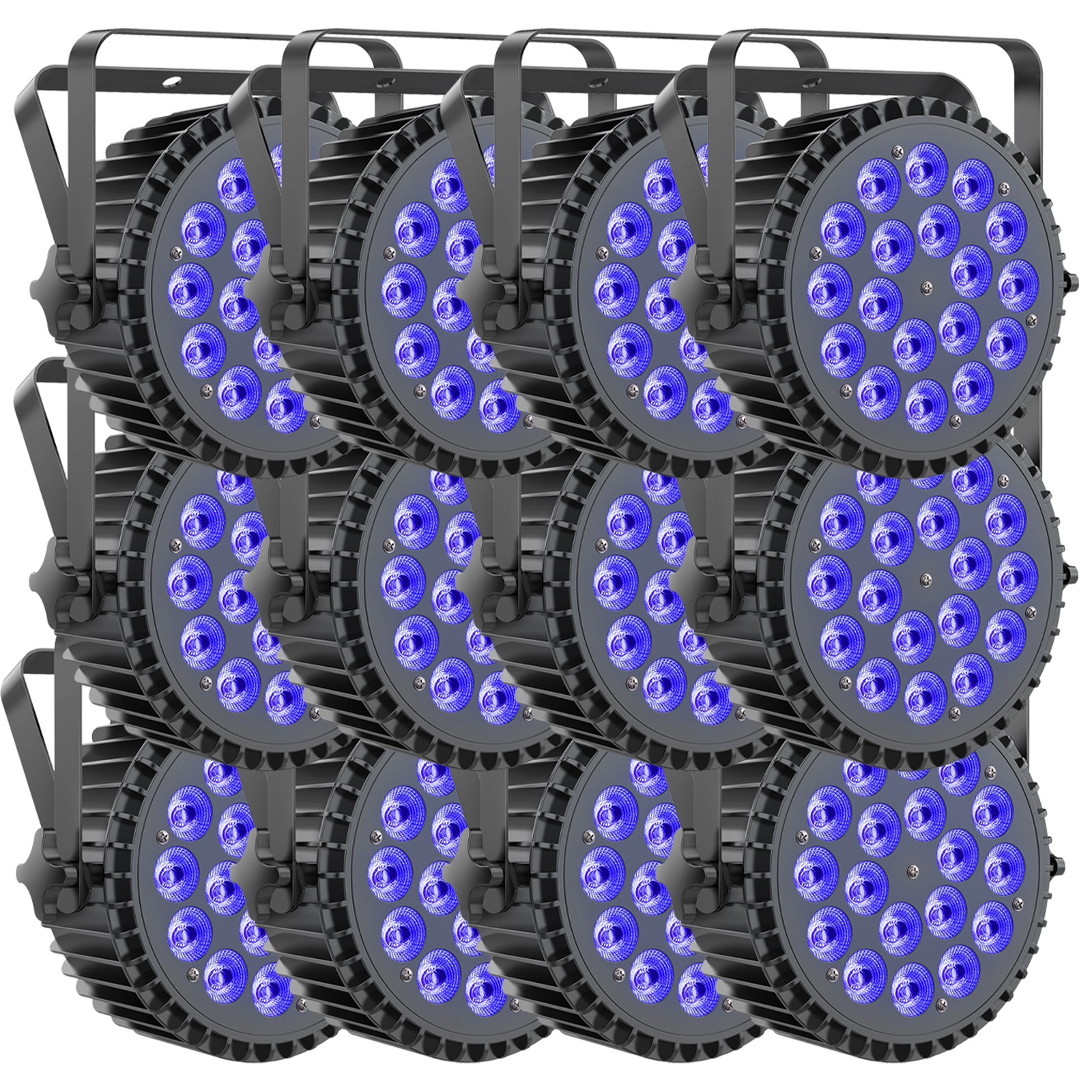 270W 18LED RGBWA UV PAR Light Stage Light DMX DJ Disco Party Club Show with case