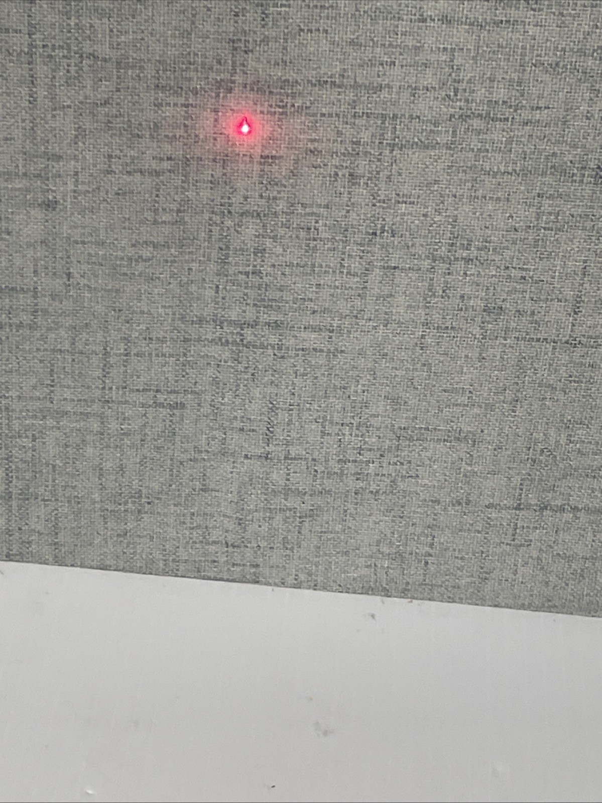 Vintage Handheld Red Laser Pattern Projector Light Adjustable Effects Tested