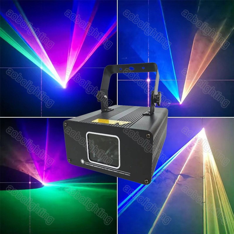 3D 500mW RGB Beam Laser Show Light Lazer Light Dj Disco Birthday Dj Laser Lights