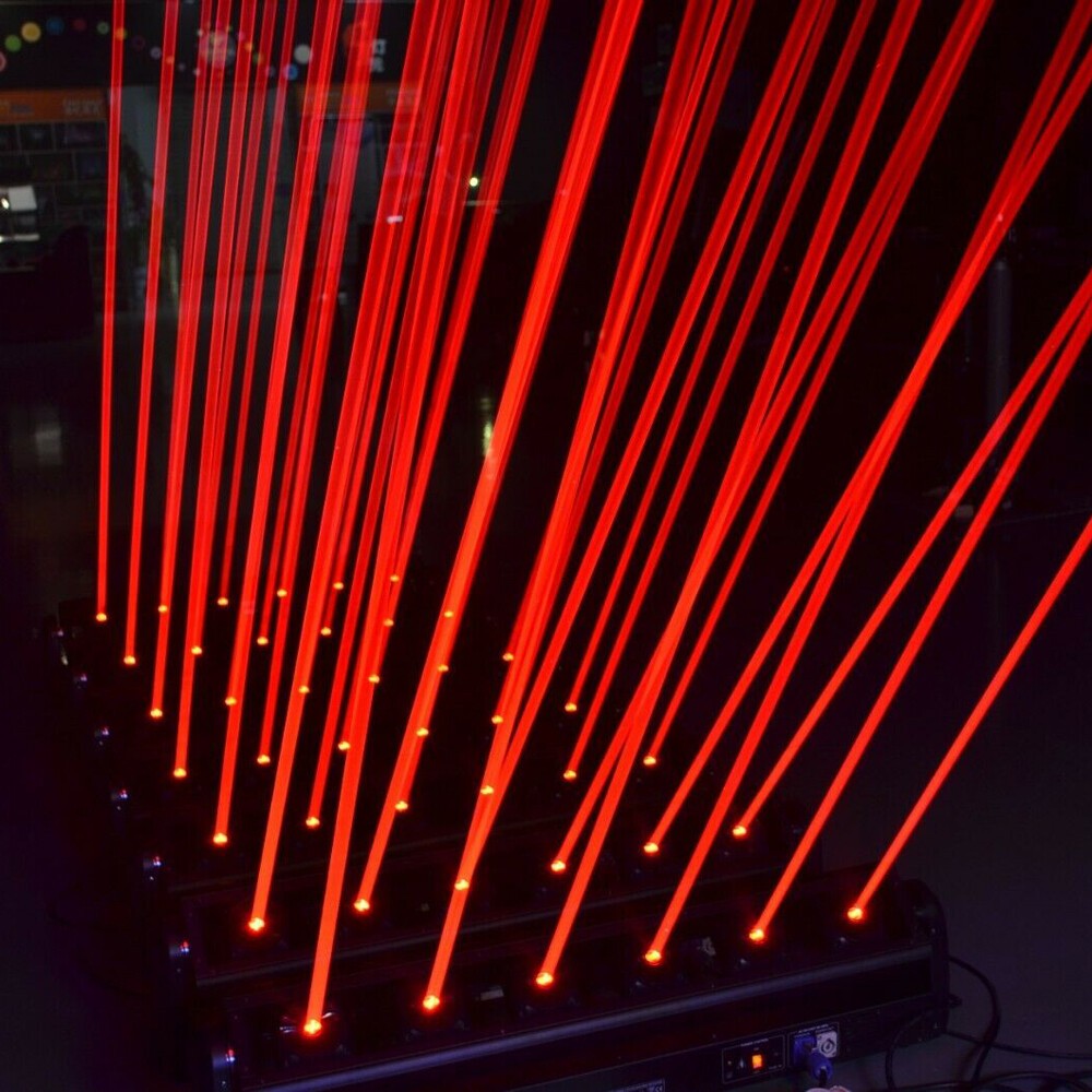 Laser Moving Head Light Bar 6x500mw 6 Eyes Stage Beam DJ Disco Party Light