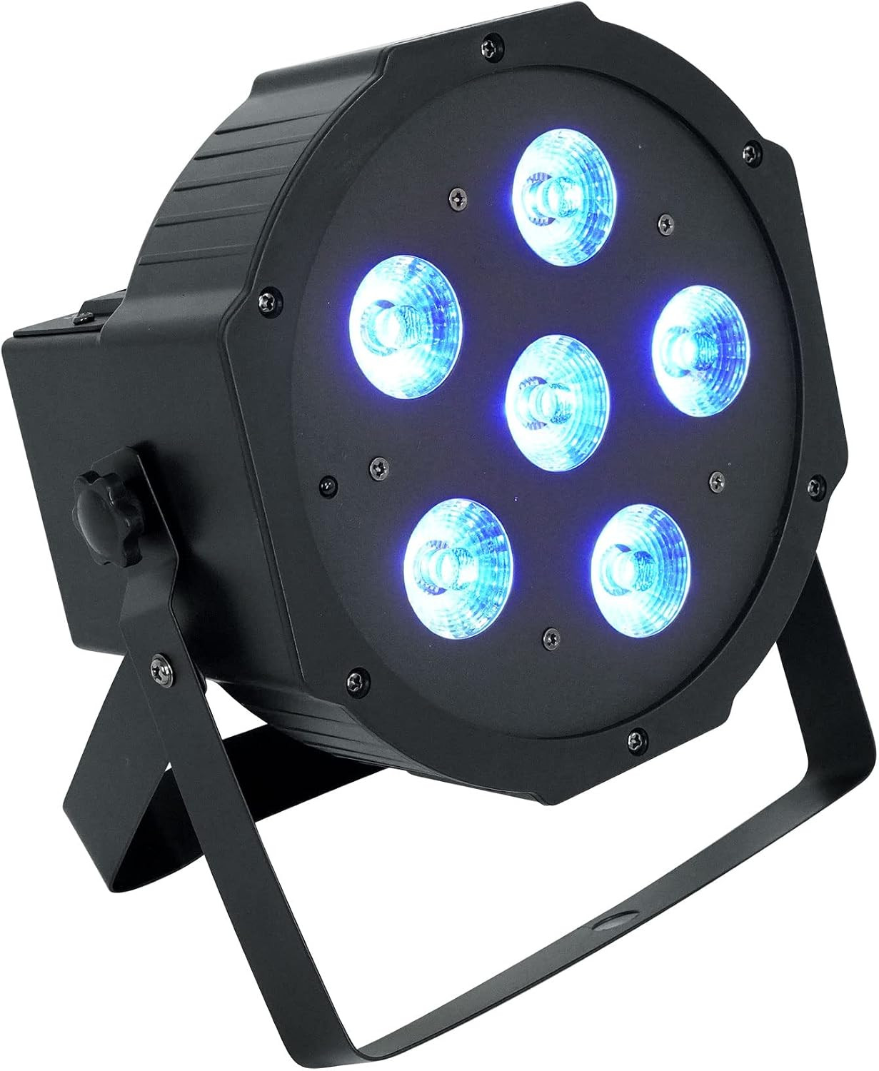 Rockville Battery PAR 61 36W Rechargeable RGBWA+UV DMX Wash Light, 25 Degree Bea