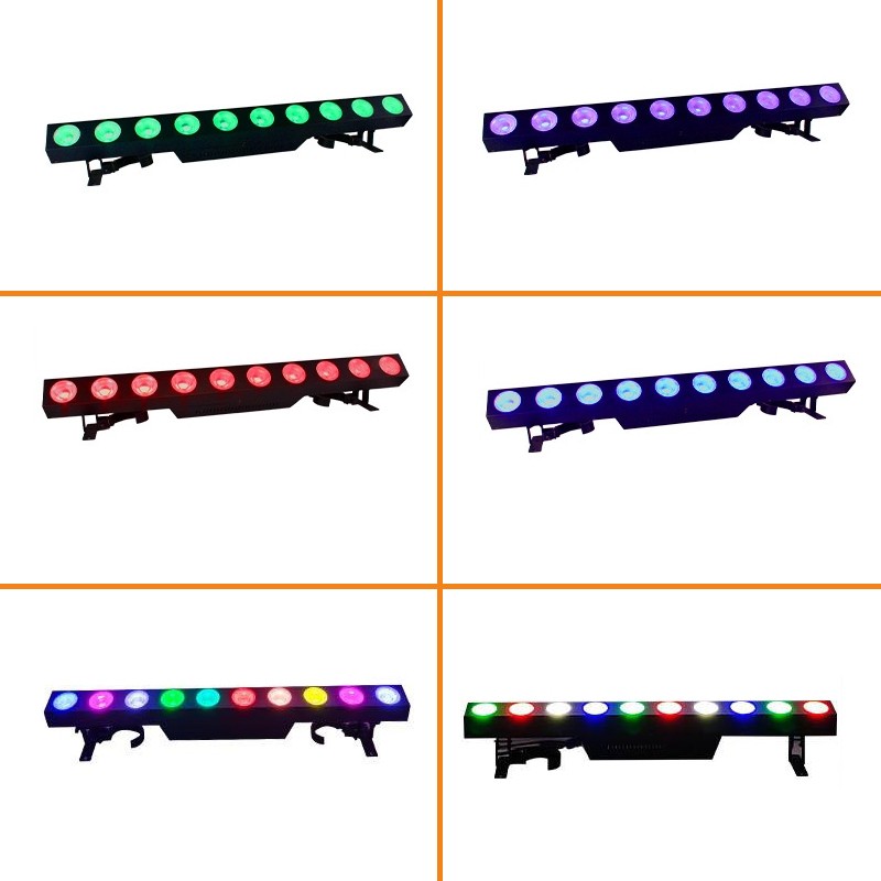 10x50W RGBW 4IN1 Pixel Control Super COB DMX Led Wall Wash Light for Dj Disco