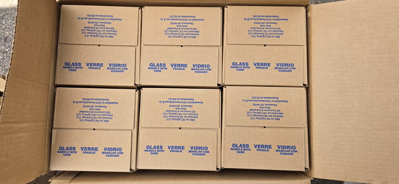 GE Quartzline FFP-Q1000PAR64/2 1000W 120V 6-pack NEW SEALED Sold Individually