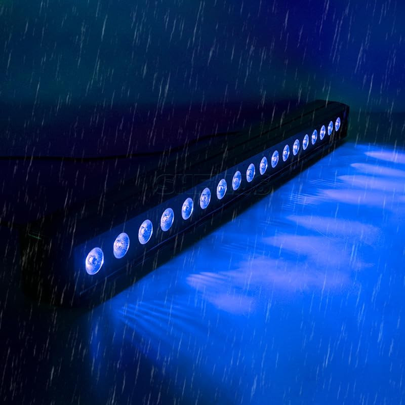 Wall Wash Light Bar/Strip IP65 Waterproof LED 18X12W RGBW 4IN1 Stage Light Bar 4
