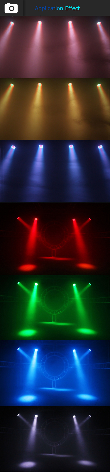 19x15W LED Zoom Moving Head Stage Light RGBW DMX Beam Wash Lighting DJ Disco Bar