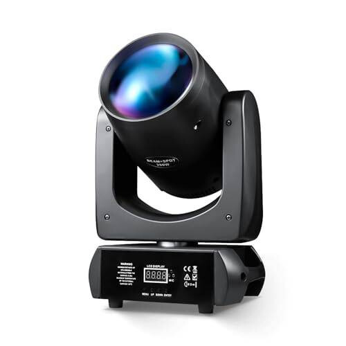 Moving Head DJ Lights 200W LED Stage Light Beam Spot 24 Rotating Prisms 14 Gobos