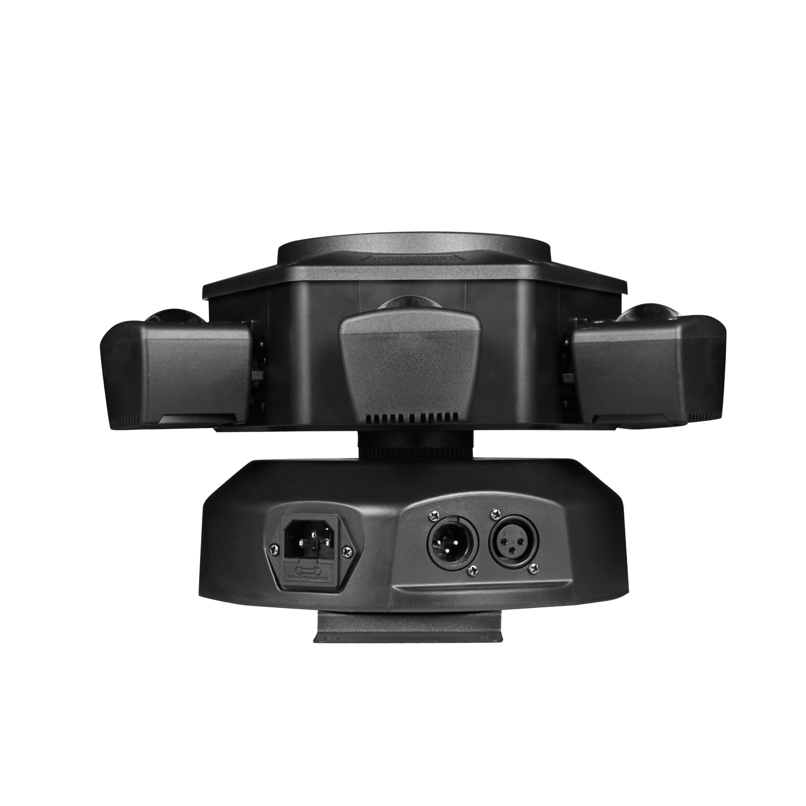 Two-Pack 6-Arm RGBW LED Stage Lights With Strobe 4-in-1 Effects Remote – For DJ