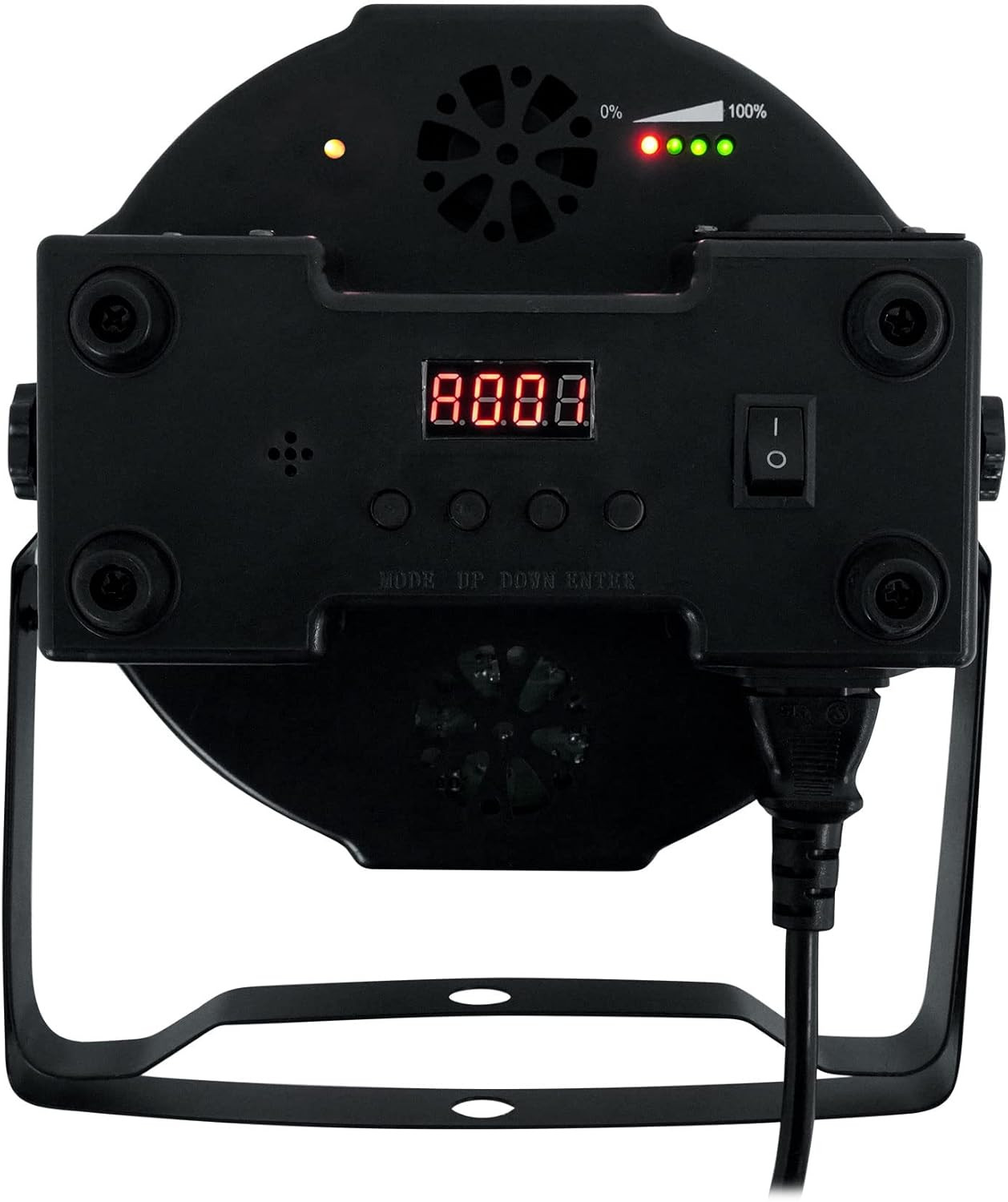(2) Battery PAR 61 Rechargeable RGBWA+ DMX DJ Wash Lights+Remotes