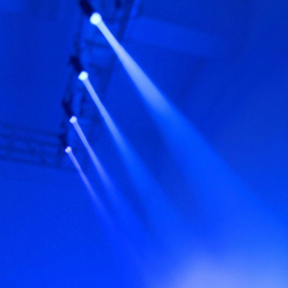 Blue LED Beam Pinspot Stage Lighting for DJ Disco Band Dance Party Bar Wedding