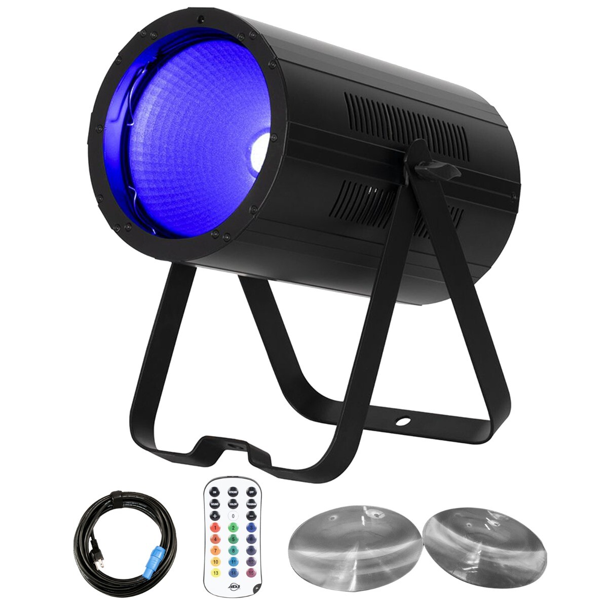 ADJ Cob Cannon LP200X LED Color Mixing Wash Light Fixture with Aria X2 idjnow
