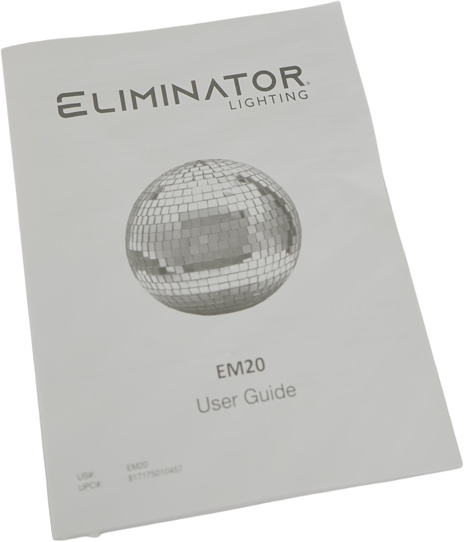 Eliminator Lighting 20″ Mirror Ball
